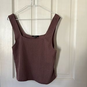 ✨madewell square neck textured top✨